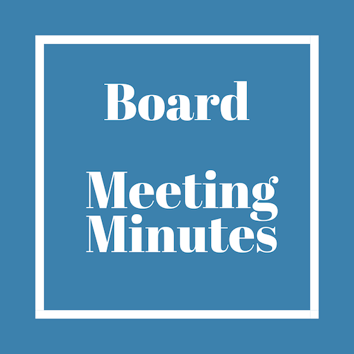 Board Meeting Minutes